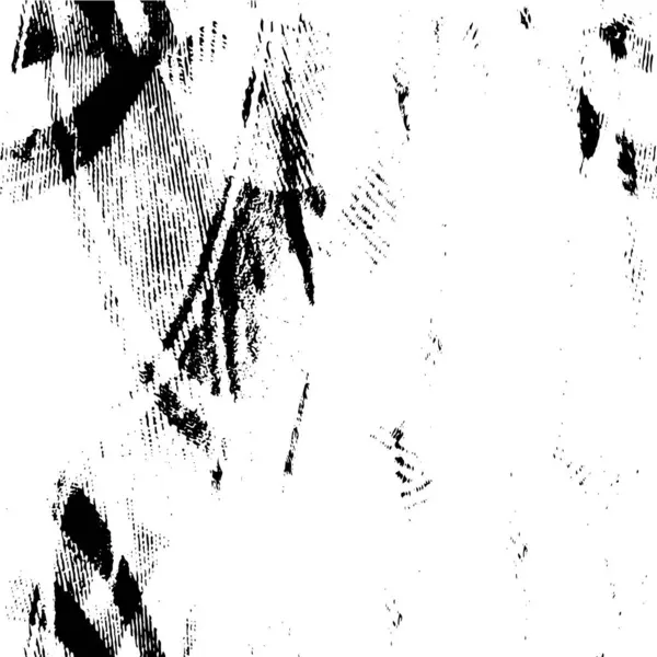 Проблемный Фон Черно Белой Текстуры Царапинами Линиями — стоковый вектор