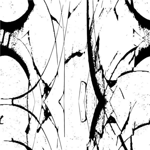 Fondo Abstracto Textura Monocromática Con Tonos Blanco Negro — Archivo Imágenes Vectoriales