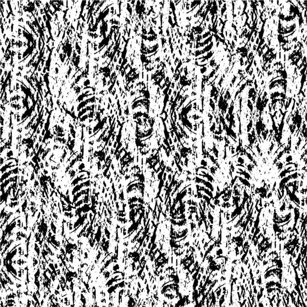 Abstrakt Monochrom Einzigartige Textur Web Illustration — Stockvektor