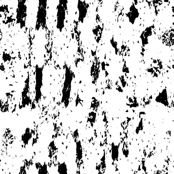 Grobe Schwarz Weiß Texturabbildung Grunge Hintergrund Abstrakter Strukturierter Effekt — Stockvektor