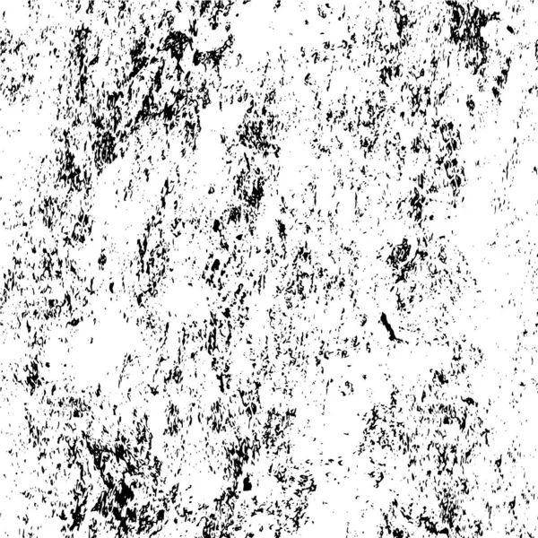 Ilustrasi Tekstur Hitam Dan Putih Yang Kasar Latar Belakang Grunge - Stok Vektor