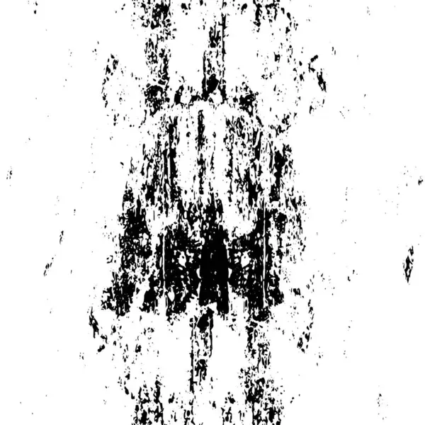 ラフな黒と白のテクスチャイラスト グラウンジの背景 抽象的なテキスト化された効果 — ストックベクタ