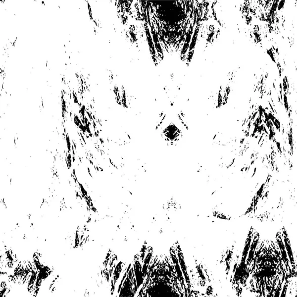 Grunge Alb Negru Vector Cerneală Texturat Fundal — Vector de stoc