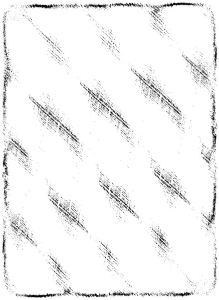 Черный Белый Поврежденный Вектор Гранжа Текстурированный Фон — стоковый вектор