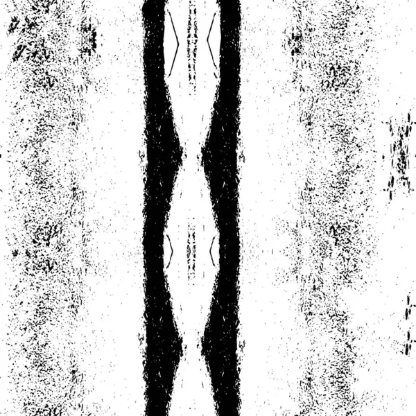 Noir Blanc Grunge Vecteur Texturé Fond — Image vectorielle