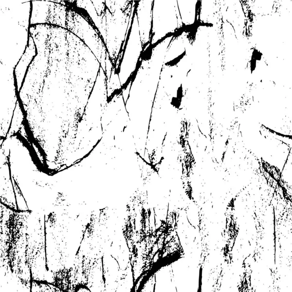 Noir Blanc Grunge Vecteur Texturé Fond — Image vectorielle