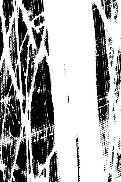 Černý Bílý Grunge Vektor Texturované Pozadí — Stockový vektor