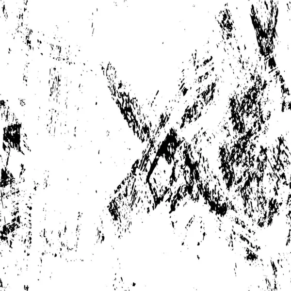Black White Grunge Textured Background — Stock Vector