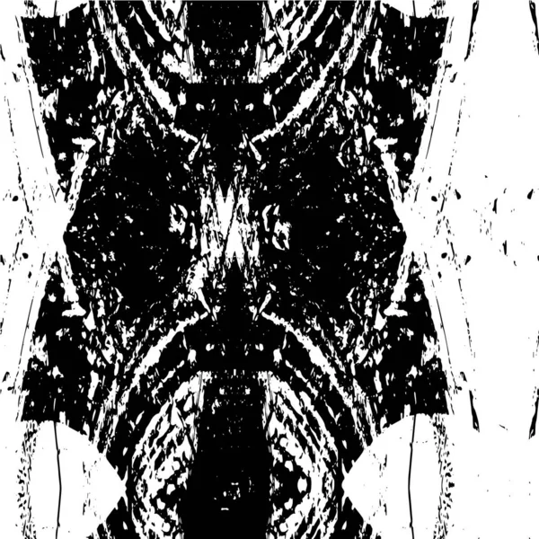 Schwarz Weiße Grunge Textur — Stockvektor