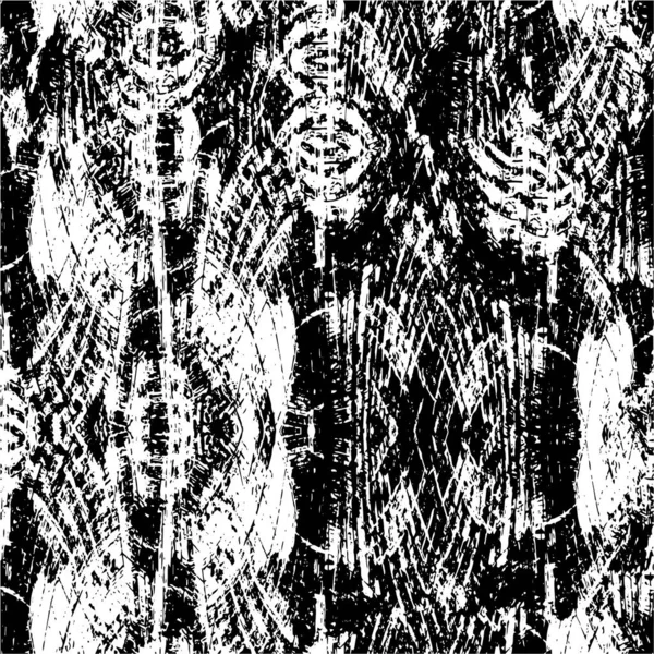 Textura Angustiada Grunge Blanco Negro — Archivo Imágenes Vectoriales
