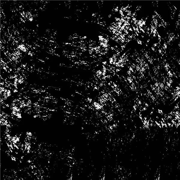 Schwarz Und Weiß Dark Chasty Staub Overlay Distress Hintergrund — Stockvektor