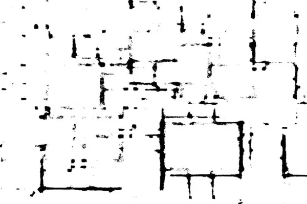 Черно Белый Шаблон Городской Векторной Текстуры — стоковый вектор