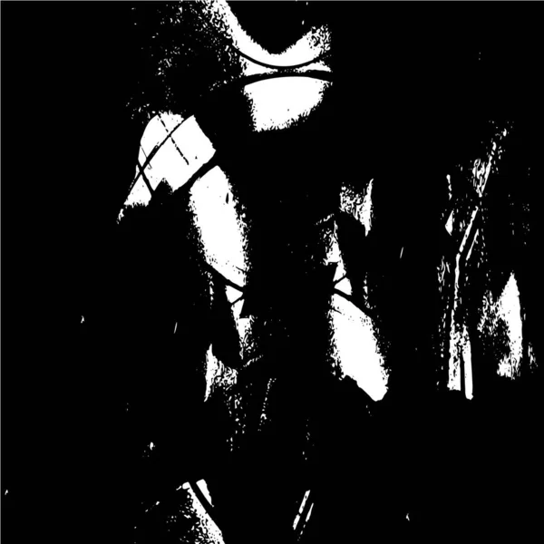 Vector Grunge Επικάλυψη Υφή Ασπρόμαυρο Φόντο Αφηρημένη Μονόχρωμη Απεικόνιση Περιλαμβάνει — Διανυσματικό Αρχείο