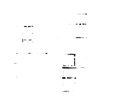 Vektör grunge dokusu. Siyah beyaz arka plan. Soyut monokrom illüstrasyonu koyu tonlarda solmuş bir efekti içerir