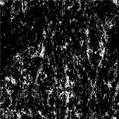 Vektör grunge dokusu. Siyah beyaz arka plan. Soyut monokrom illüstrasyonu koyu tonlarda solmuş bir efekti içerir