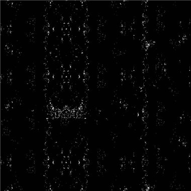 Vektör grunge dokusu. Siyah beyaz arka plan. Soyut monokrom illüstrasyonu koyu tonlarda solmuş bir efekti içerir