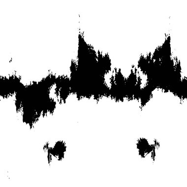 Vektör grunge dokusu. Siyah beyaz arka plan. Soyut monokrom illüstrasyonu koyu tonlarda solmuş bir efekti içerir