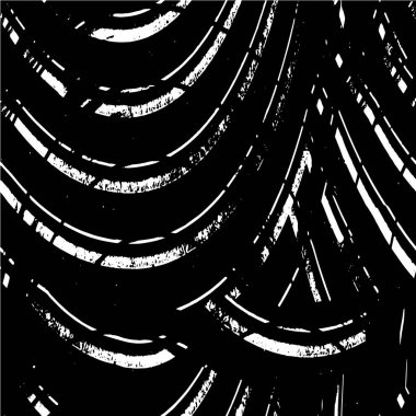 Grunge siyah beyaz desen. Monokrom parçacıkları soyut doku. Çatlakların, sürtünmelerin, çiplerin, lekelerin, mürekkep lekelerinin geçmişi. Koyu tasarım arka plan yüzeyi. 