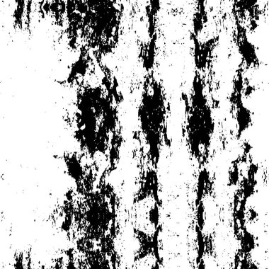 Grunge siyah beyaz desen. Monokrom parçacıkları soyut doku. Çatlakların, sürtünmelerin, çiplerin, lekelerin, mürekkep lekelerinin geçmişi. Koyu tasarım arka plan yüzeyi. 