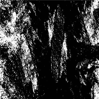 Grunge siyah beyaz desen. Monokrom parçacıkları soyut doku. Çatlakların, sürtünmelerin, çiplerin, lekelerin, mürekkep lekelerinin geçmişi. Koyu tasarım arka plan yüzeyi. 