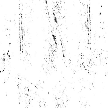Grunge siyah beyaz desen. Monokrom parçacıkları soyut doku. Çatlakların, sürtünmelerin, çiplerin, lekelerin, mürekkep lekelerinin geçmişi. Koyu tasarım arka plan yüzeyi. 