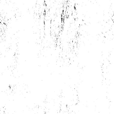 Grunge siyah beyaz desen. Monokrom parçacıkları soyut doku. Çatlakların, sürtünmelerin, çiplerin, lekelerin, mürekkep lekelerinin geçmişi. Koyu tasarım arka plan yüzeyi. 