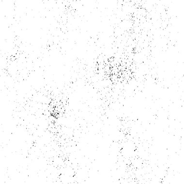 Grunge siyah beyaz desen. Monokrom parçacıkları soyut doku. Çatlakların, sürtünmelerin, çiplerin, lekelerin, mürekkep lekelerinin geçmişi. Koyu tasarım arka plan yüzeyi. 