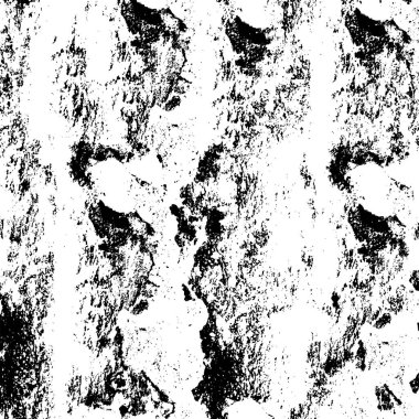 Grunge siyah beyaz desen. Monokrom parçacıkları soyut doku. Çatlakların, sürtünmelerin, çiplerin, lekelerin, mürekkep lekelerinin geçmişi. Koyu tasarım arka plan yüzeyi. 