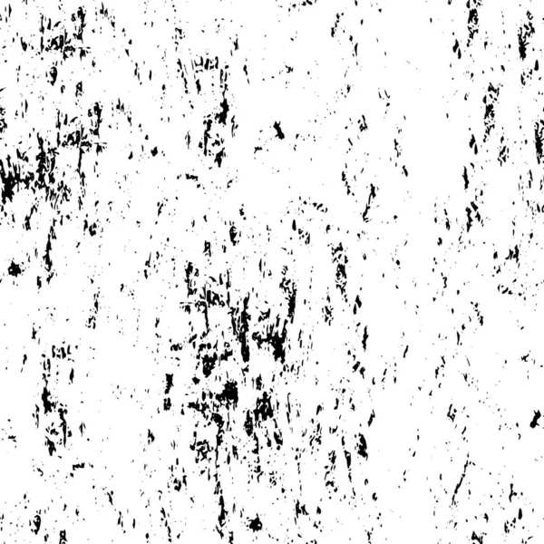 Textura Superpuesta Grunge Vectorial Fondo Blanco Negro Ilustración Monocromática Abstracta — Archivo Imágenes Vectoriales