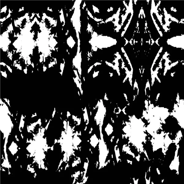Векторная Гранжевая Текстура Черно Белый Фон Абстрактная Монохромная Иллюстрация Включает — стоковый вектор