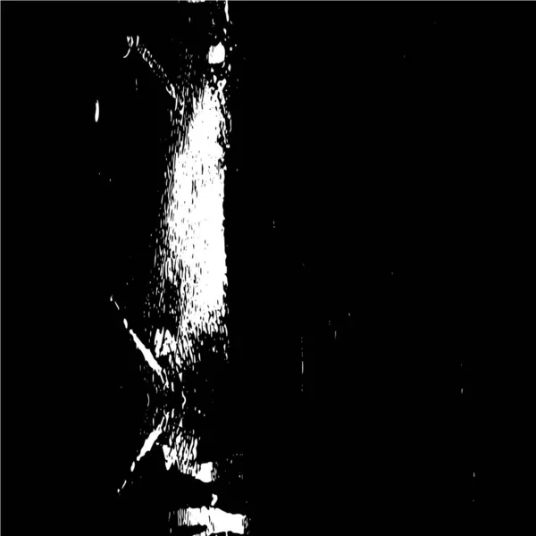Vector Grunge Overlay Textur Schwarz Weißer Hintergrund Abstrakte Monochrome Illustration — Stockvektor