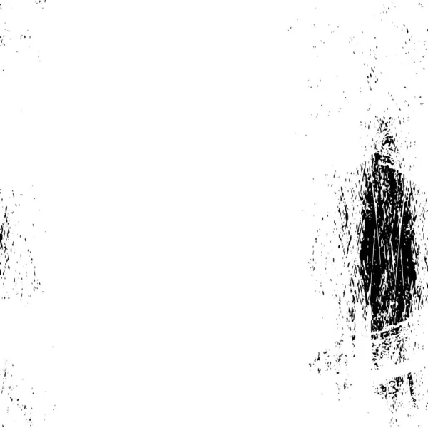 矢量磨擦覆盖纹理 黑色和白色背景 摘要单色图解包括暗调中的褪色效果 — 图库矢量图片