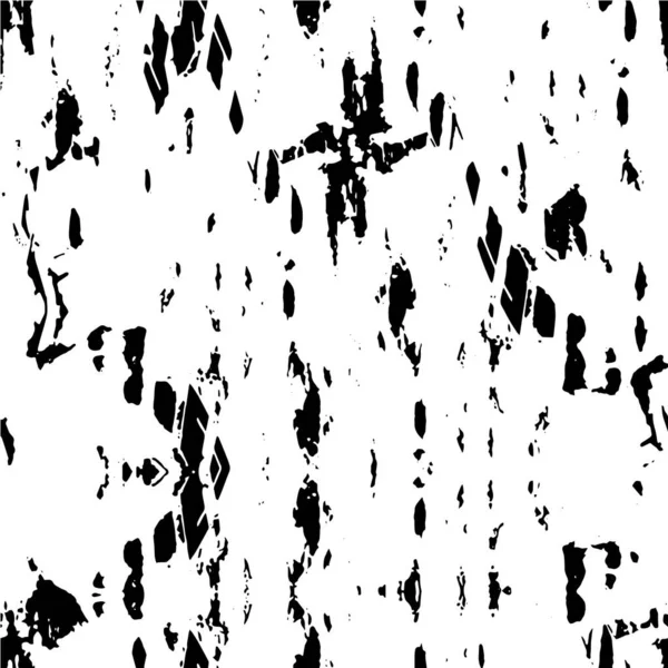 Vector Grunge Sobreposição Textura Fundo Preto Branco Ilustração Monocromática Abstrata — Vetor de Stock