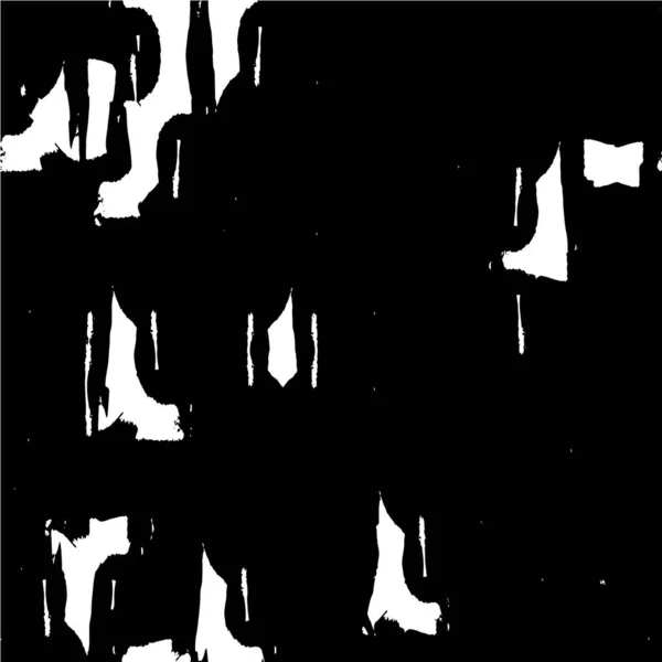 Vector Grunge Overlay Textuur Zwart Met Witte Achtergrond Abstracte Monochrome — Stockvector
