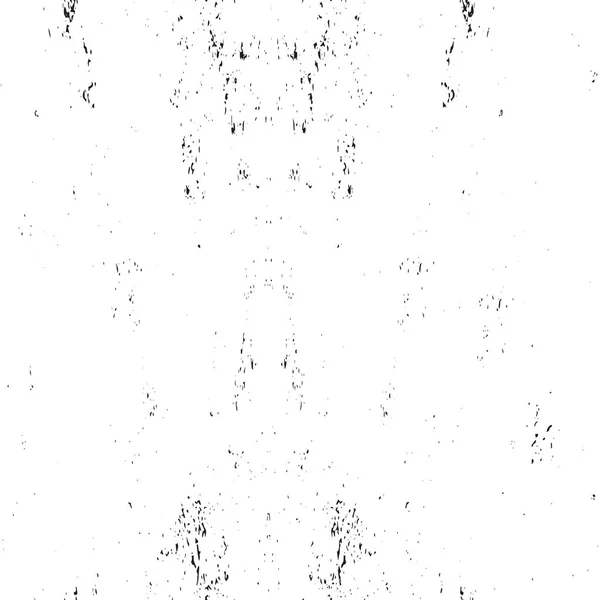 Textura Superpuesta Grunge Vectorial Fondo Blanco Negro Ilustración Monocromática Abstracta — Vector de stock