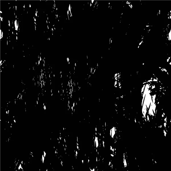 Grunge Fekete Fehér Minta Monokróm Részecskék Elvont Textúra Repedések Horzsolások — Stock Vector