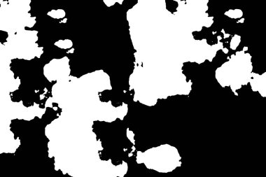 Sert siyah beyaz desen çizimi. Grunge 'un geçmişi. Soyut doku efekti.