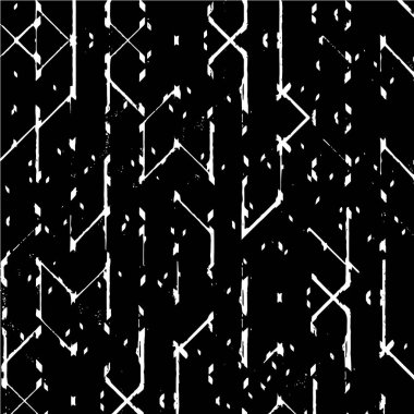 Kaba monokrom desen çizimi. Grunge 'un geçmişi. Soyut doku efekti.