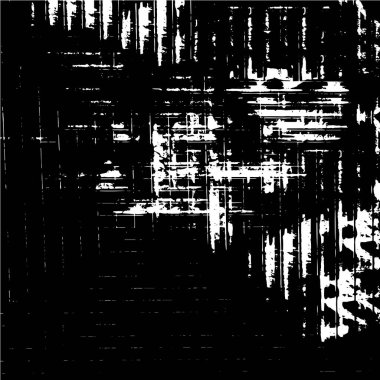 Kaba monokrom desen çizimi. Grunge 'un geçmişi. Soyut doku efekti.