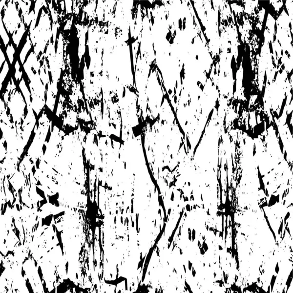 Illustrazione Texture Ruvida Bianco Nero Sfondo Grunge Effetto Strutturato Astratto — Vettoriale Stock