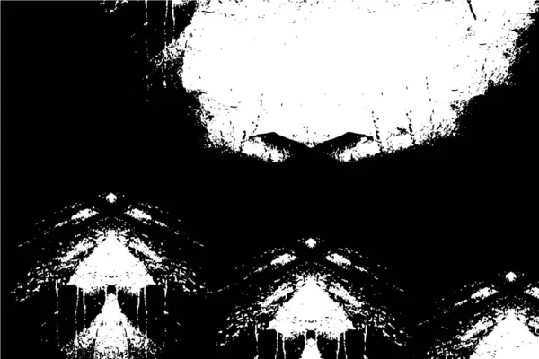Ілюстрація Чорно Білої Текстури Гранж Фону Абстрактний Текстурований Ефект — стоковий вектор
