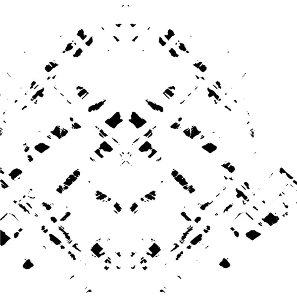 Grobe Schwarz Weiß Texturabbildung Grunge Hintergrund Abstrakter Strukturierter Effekt — Stockvektor