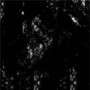 Sert siyah-beyaz dokular. Grunge 'un geçmişi. Soyut doku etkisi. Vektör İllüstrasyonu