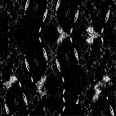 Sert siyah-beyaz dokular. Grunge 'un geçmişi. Soyut doku etkisi. Vektör İllüstrasyonu