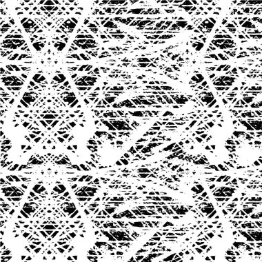 Kaba monokrom desen çizimi. Grunge 'un geçmişi. Soyut doku efekti