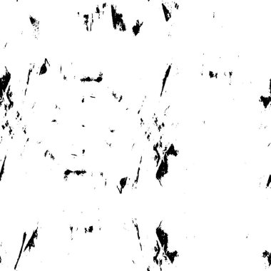Kaba monokrom desen çizimi. Grunge 'un geçmişi. Soyut doku efekti