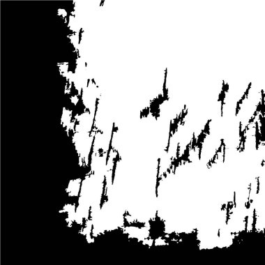 Kaba monokrom desen çizimi. Grunge 'un geçmişi. Soyut doku efekti