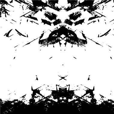 Siyah beyaz monokrom eski grunge vintage eskimiş arka plan soyut antika desenli retro model