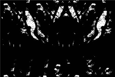 Siyah ve beyaz dokusunda sıkıntılı arkaplan 