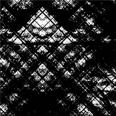 soyut siyah ve beyaz grunge şablonu, vektör illüstrasyonu